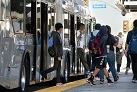 Students go back to school, traveling for free on L.A. Metro bus and rail lines